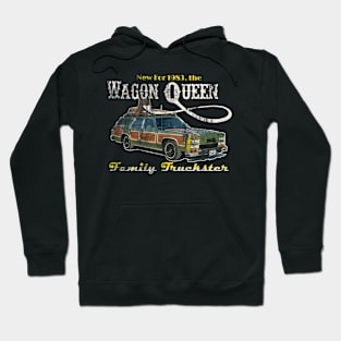 Wagon Queen Family Truckster, distressed Hoodie